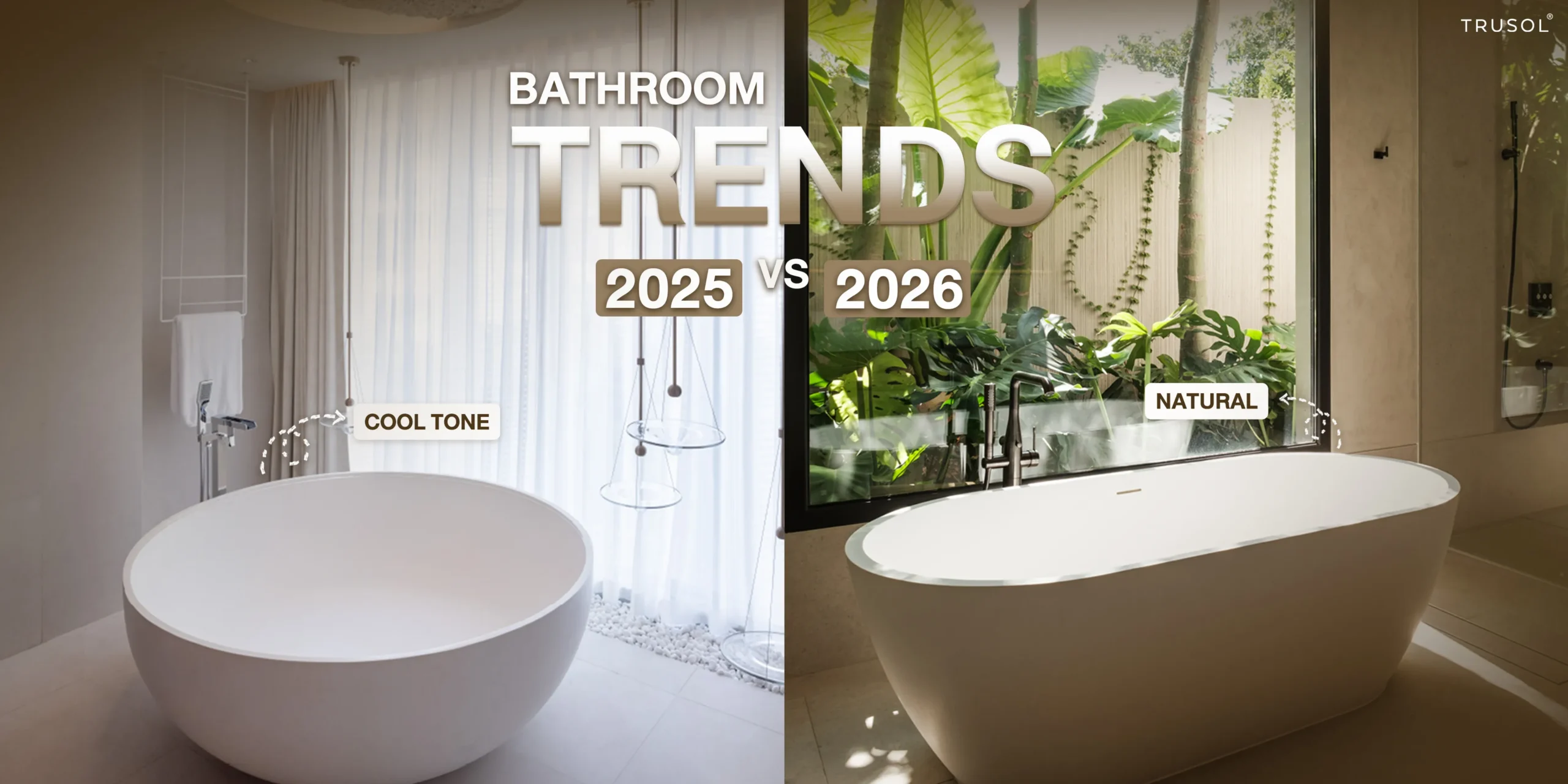 เทรนด์การออกแบบห้องน้ำ