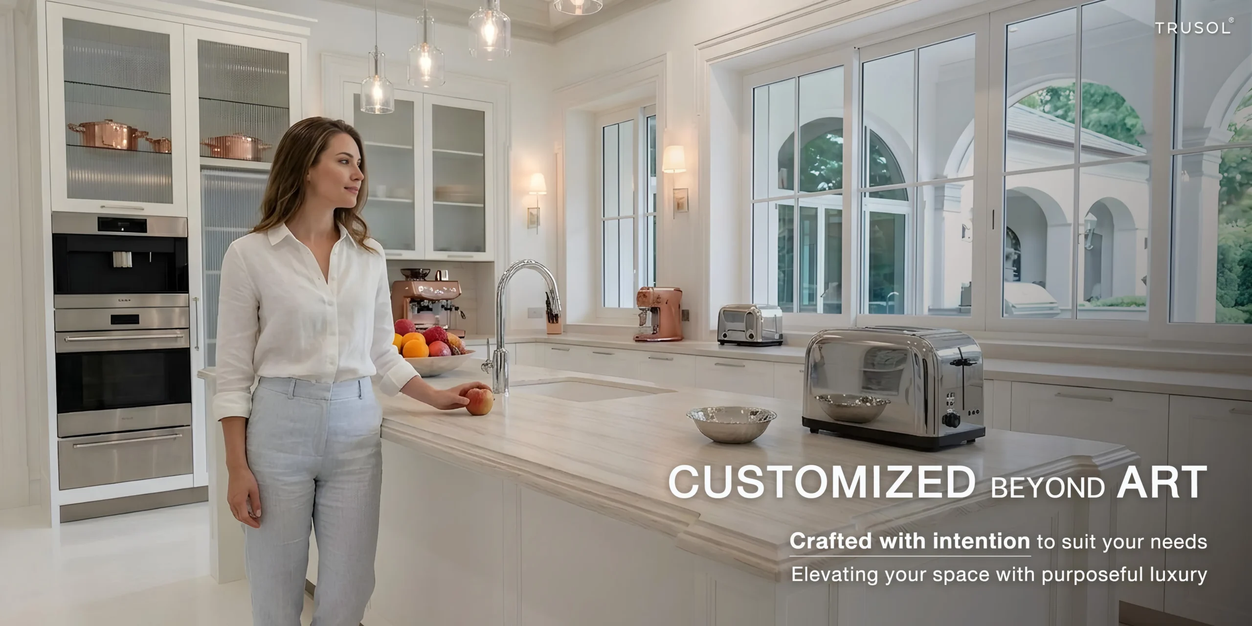 trusol, solid surface, Customize Beyond Art, Luxury Design