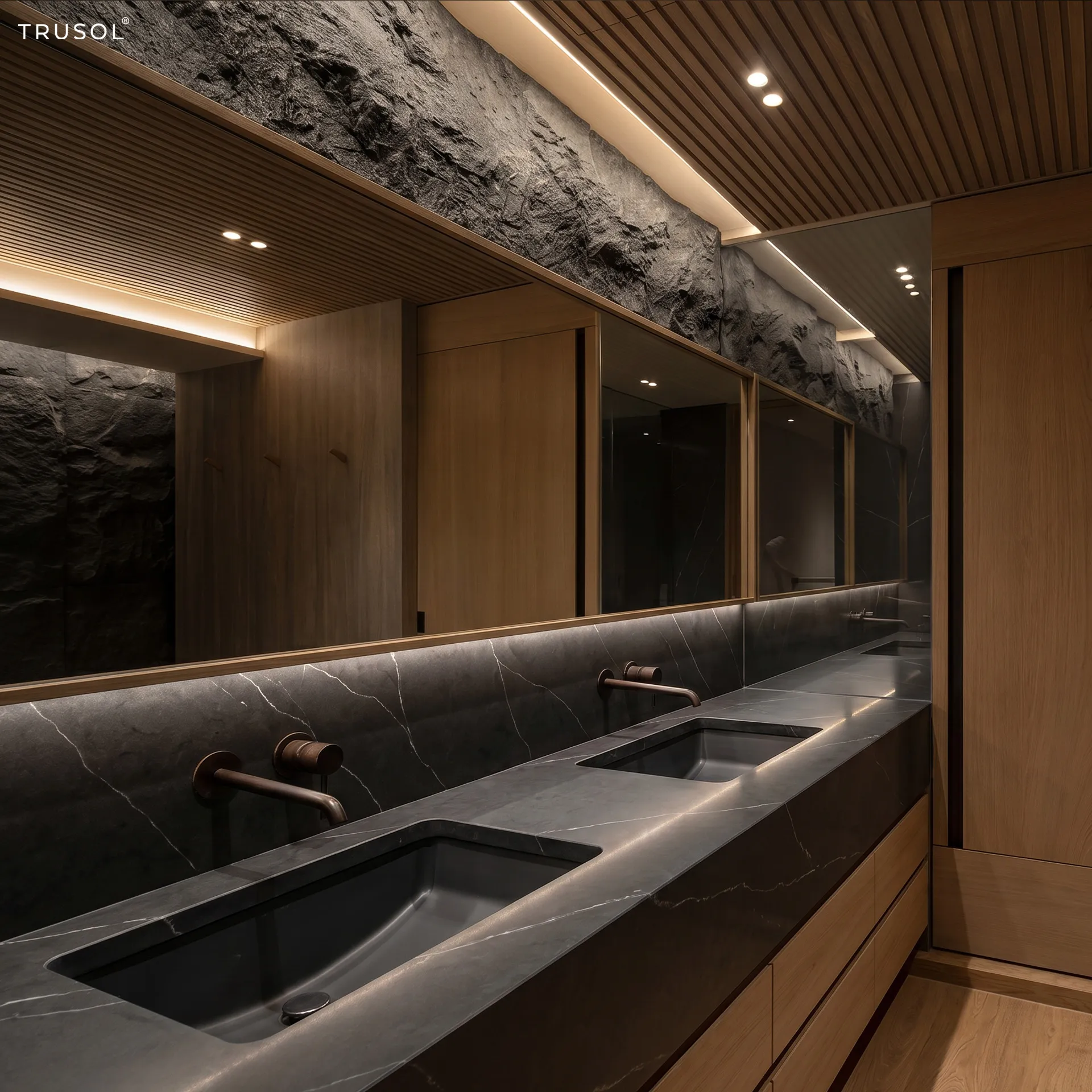 Customized Stone Panels สำหรับงาน interior ระดับลักชัวรี